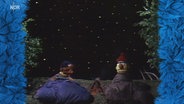 Ernie und Bert schlafen draußen © NDR/ Sesameworkshop Foto: Screenshot
